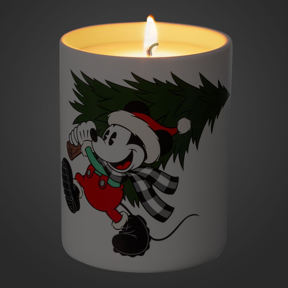Mickey Mouse Holiday Candle