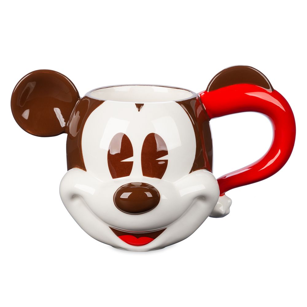 Mickey Mouse Whipped Cream Holiday Mug and Lid