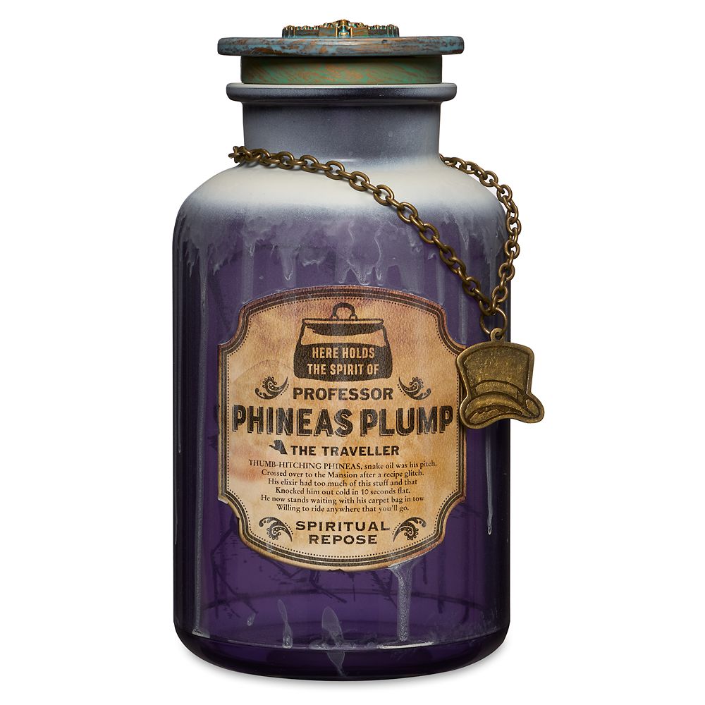 Professor Phineas Plump Host A Ghost Spirit Jar – The Haunted Mansion