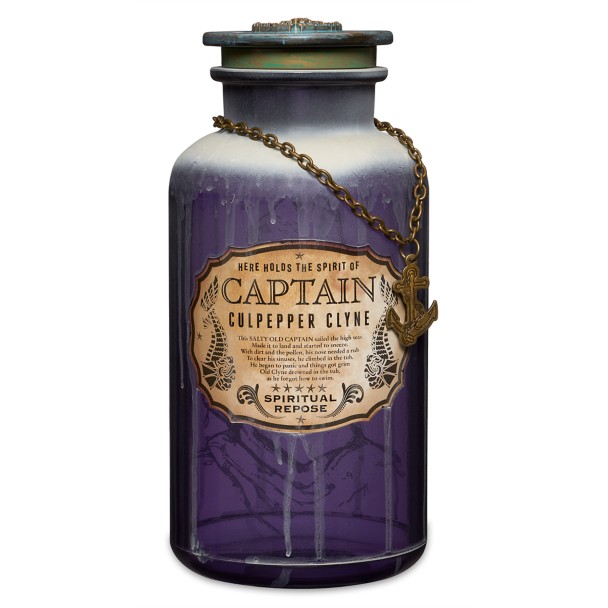 Captain Culpepper Clyne Host A Ghost Spirit Jar – The Haunted Mansion