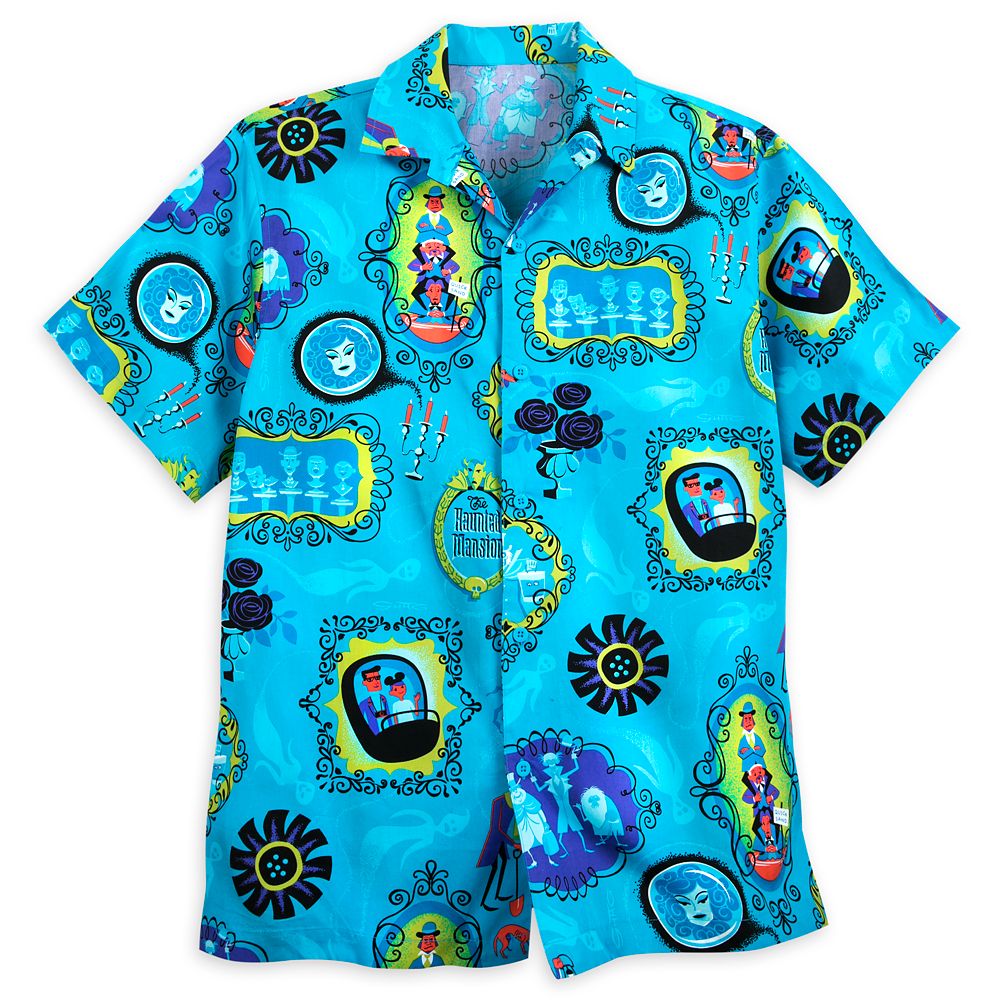 Haunted Mansion Hawaiian Shirt Mens Best Haunted Mansion Tommy Bahama  Disney Hawaiian Shirt And Shorts - Laughinks