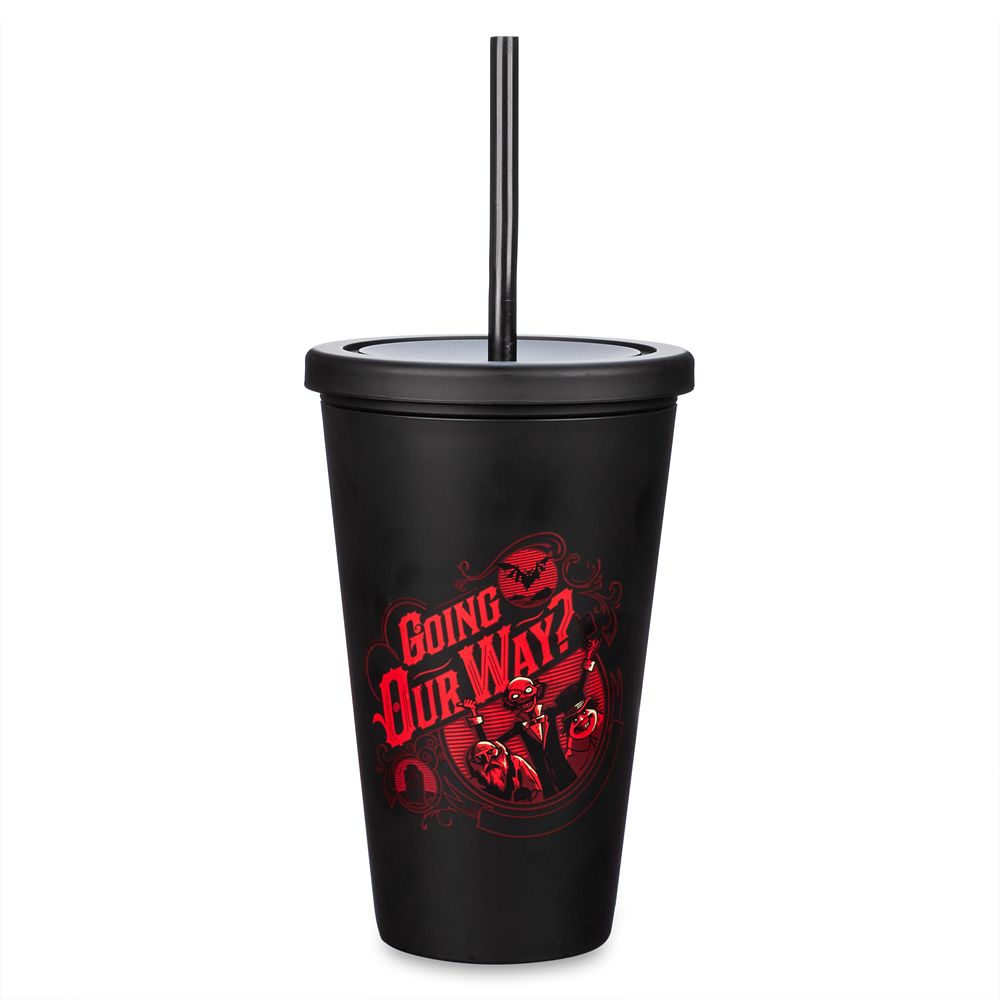 Hitchhiking Ghosts Tumbler with Straw – The Haunted Mansion