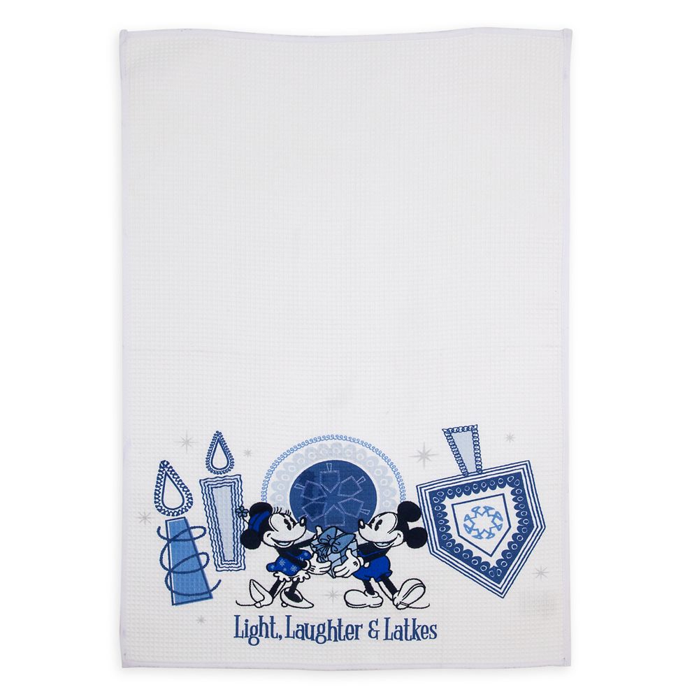 Mickey and Minnie Mouse Chanukah Kitchen Towel Set