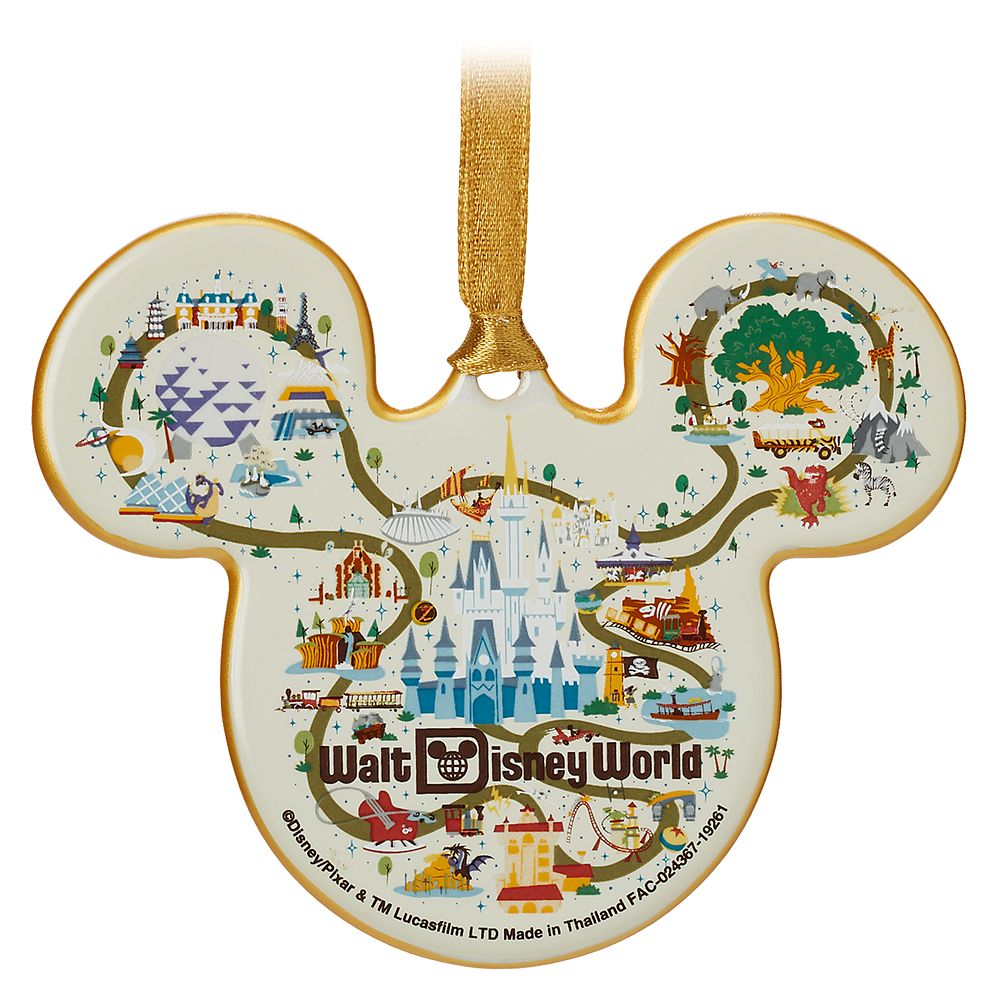 Mickey Mouse Icon Ornament – Walt Disney World