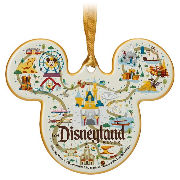 Mickey Mouse Icon Ornament – Disneyland