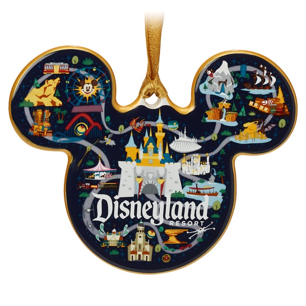 Mickey Mouse Icon Ornament – Disneyland