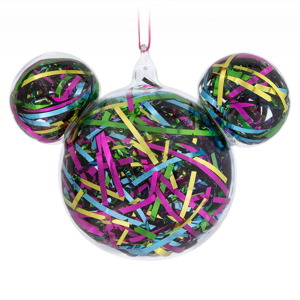 Mickey Mouse Icon Ribbon Ornament