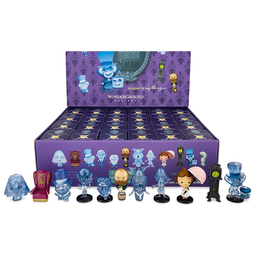 The Haunted Mansion Cute Vinyl Figures Tray by Jerrod Maruyama Official shopDisney. Keep reading for more Disney Haunted Mansion Merchandise Gift Ideas.