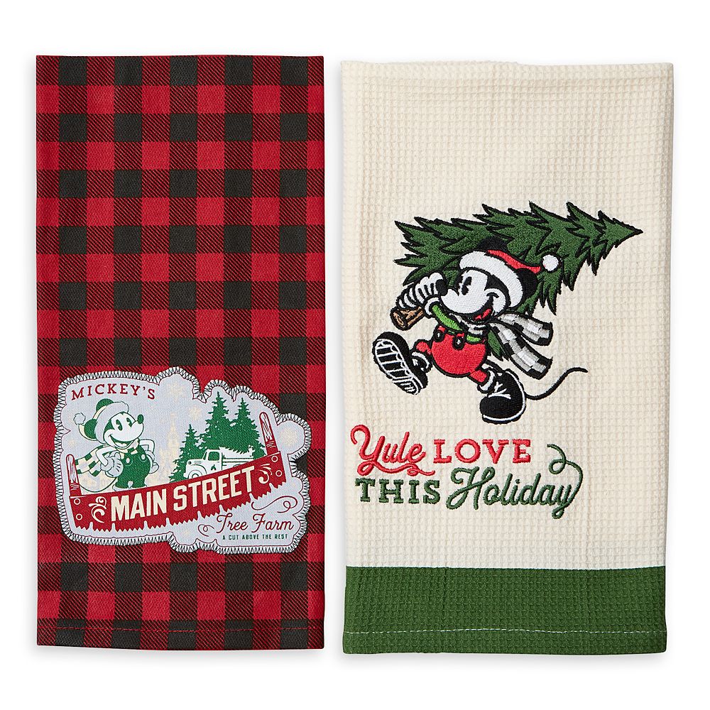 Mickey Mouse Holiday Kitchen Towel Set