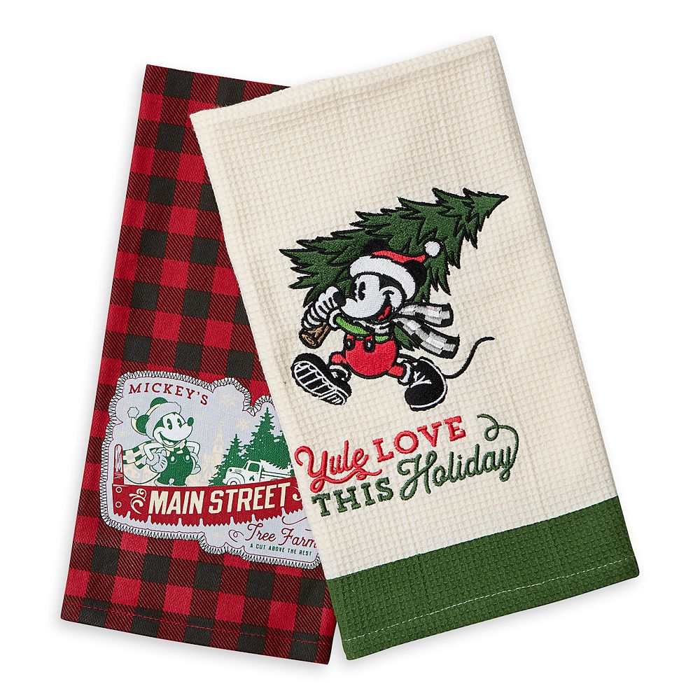 Mickey Mouse Holiday Kitchen Towel Set