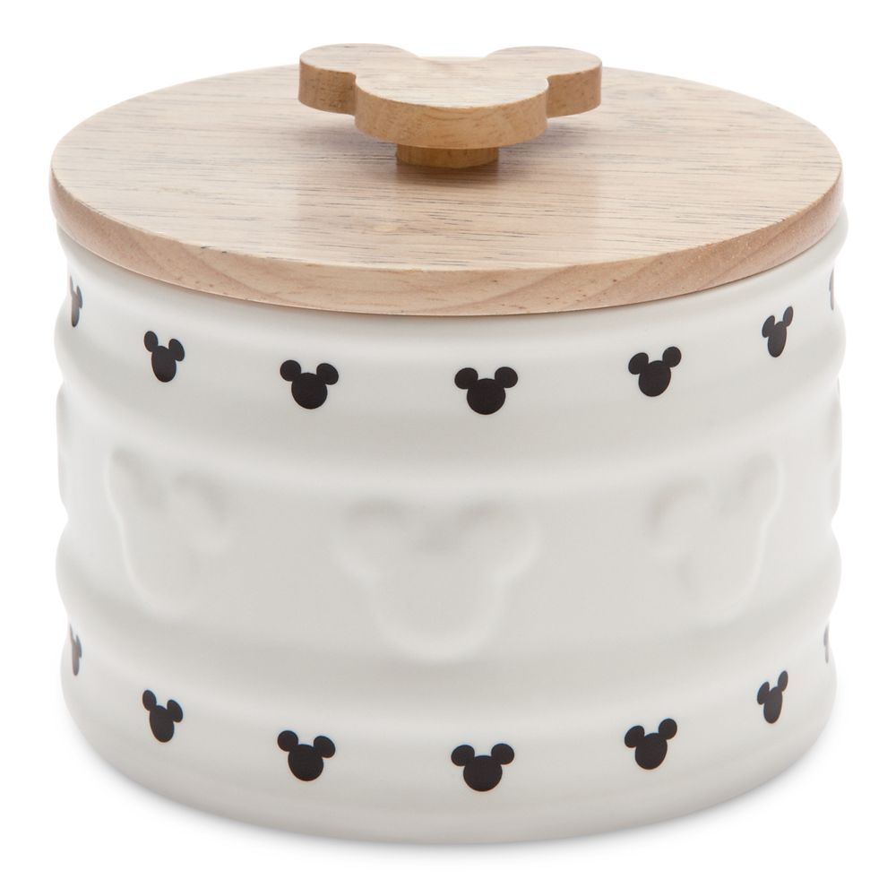 22 Disney Gifts for Mom featured by top US Disney blogger, Marcie and the Mouse: Mickey Mouse Canister – Small – Disney Homestead Collection