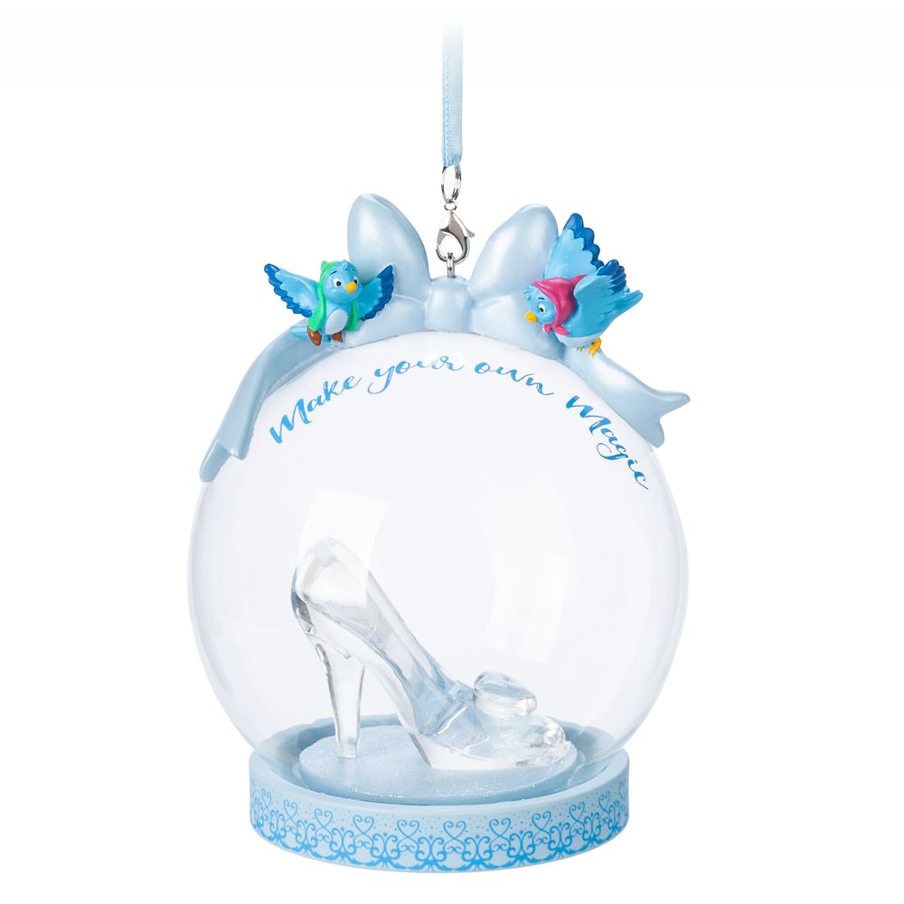 Cinderella Glass Slipper Globe Ornament