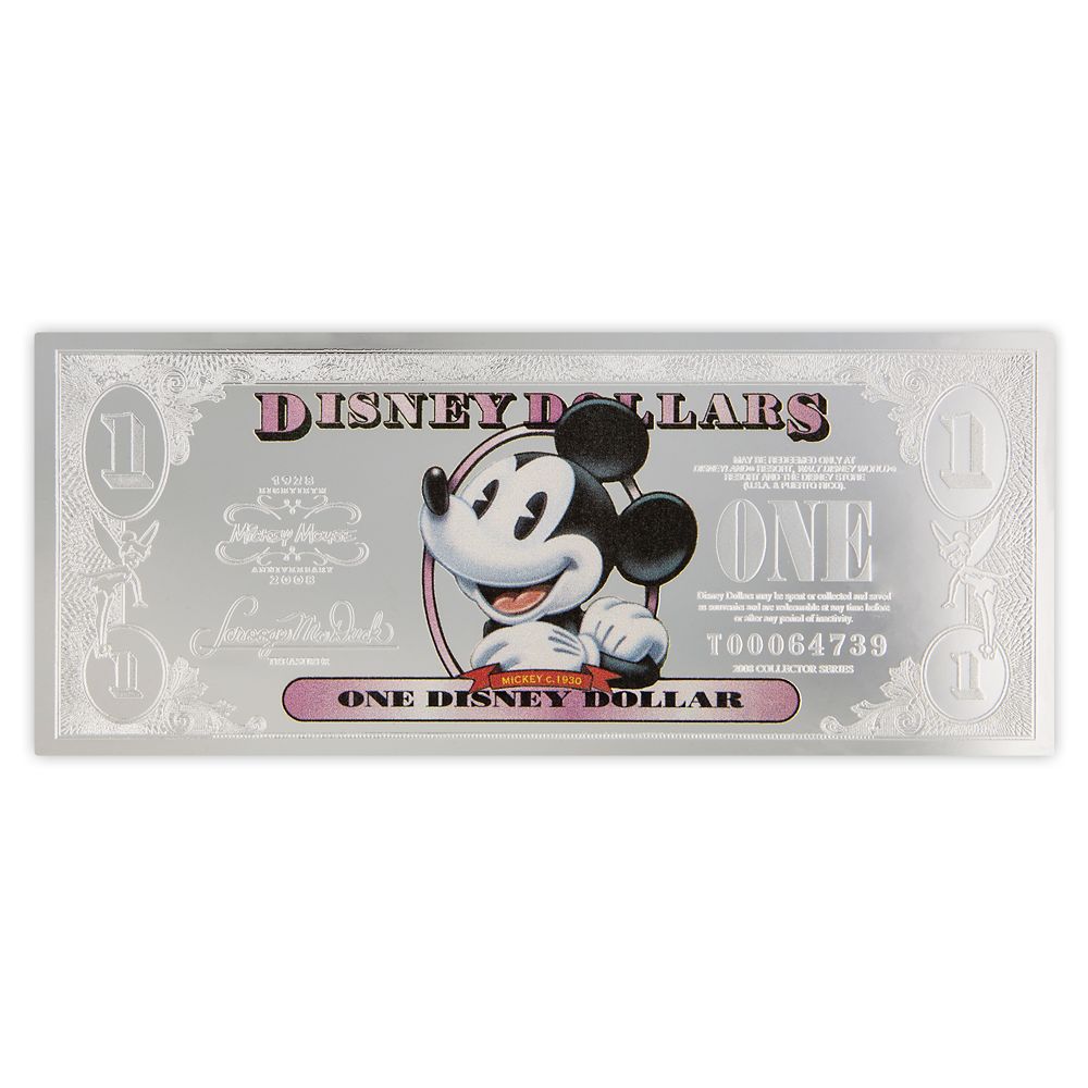 Mickey Mouse Silver Disney Dollar – Limited Edition now available for ...