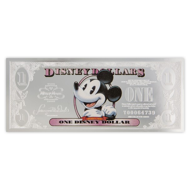 Mickey Mouse Silver Disney Dollar – Limited Edition