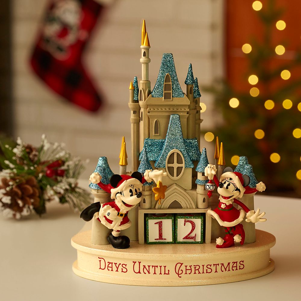 Mickey And Minnie Mouse Holiday Countdown Calendar Here Now Dis 