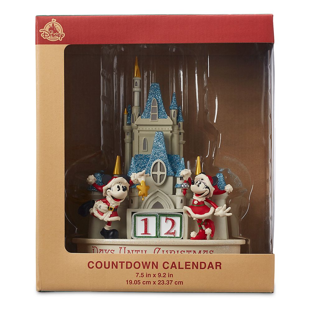 Mickey and Minnie Mouse Holiday Countdown Calendar here now Dis