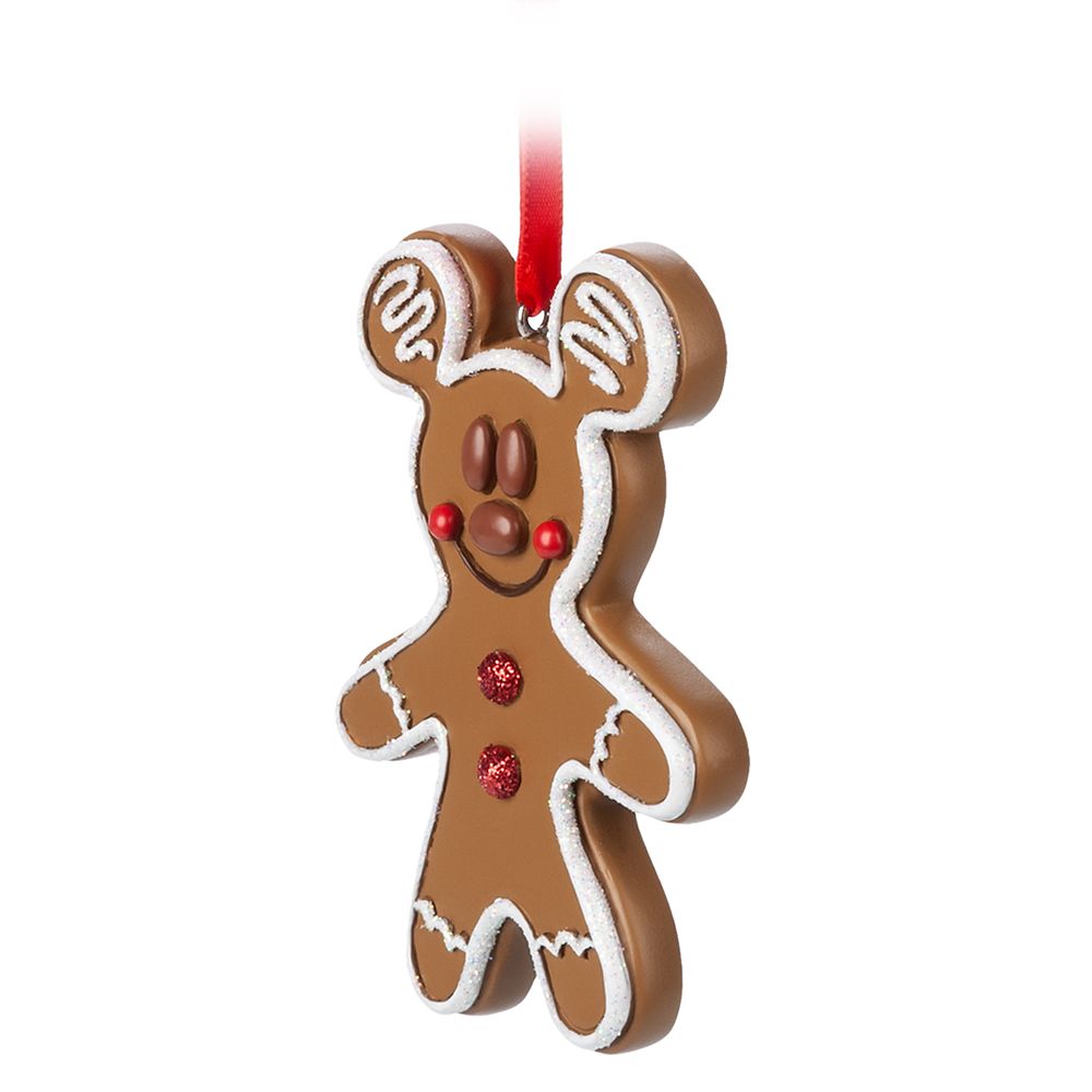 Mickey Mouse Gingerbread Cookie Ornament