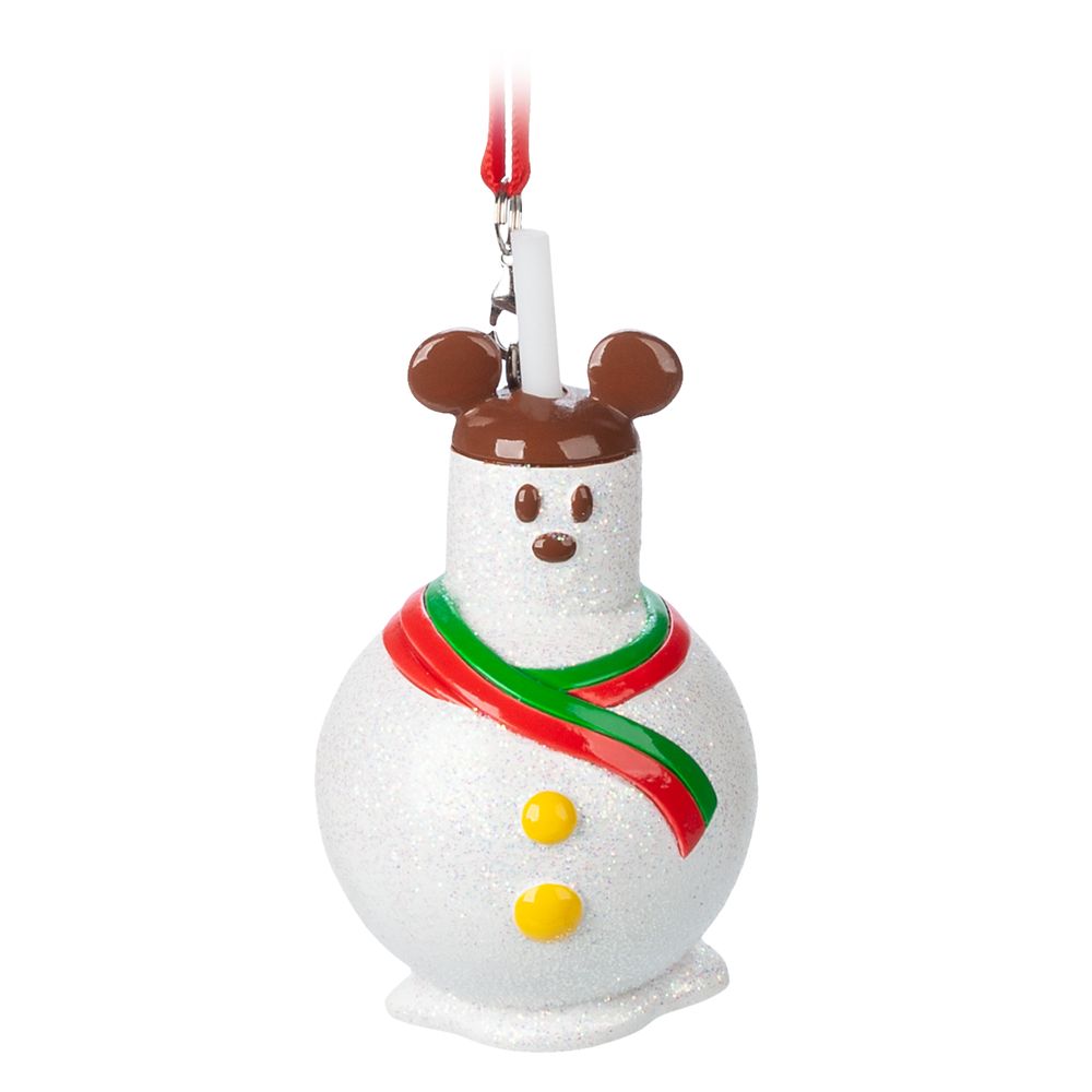 Mickey Mouse Snowman Treat Ornament