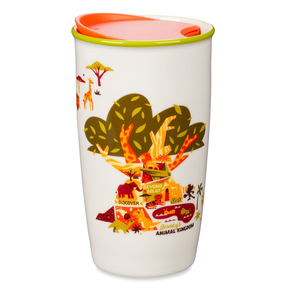 Disney's Animal Kingdom Tree of Life Starbucks Ceramic Travel Tumbler