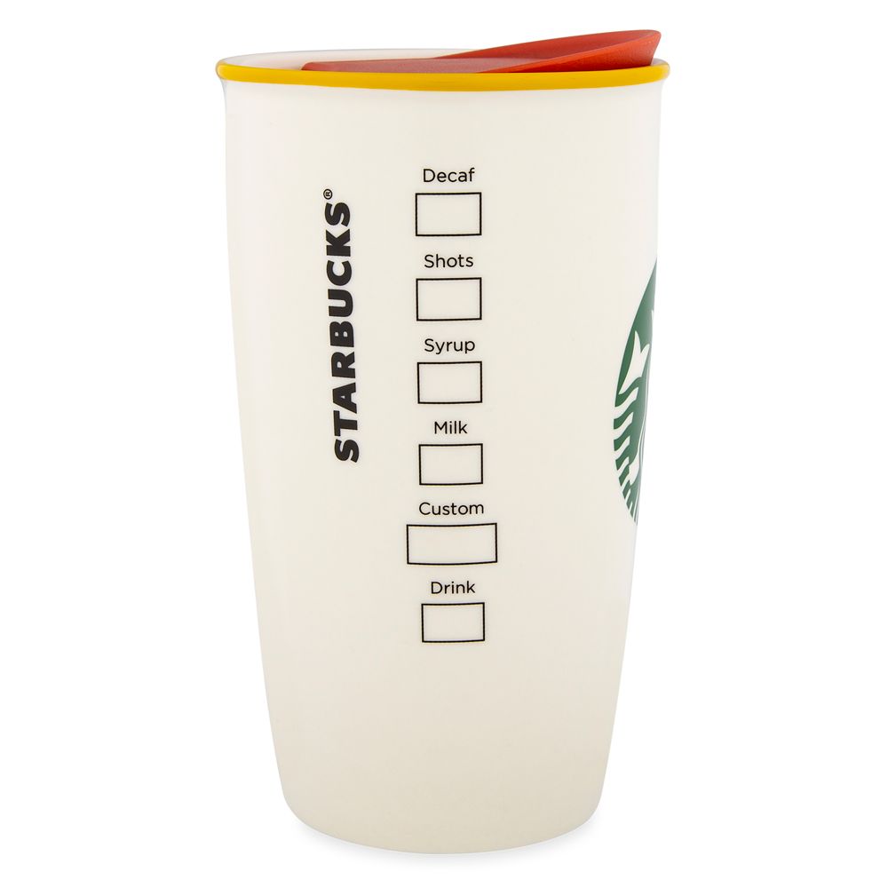 Disney's Hollywood Studios Collage Starbucks Ceramic Travel Tumbler