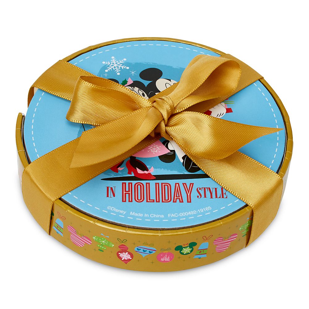 Mickey Mouse and Friends Holiday Coaster Set