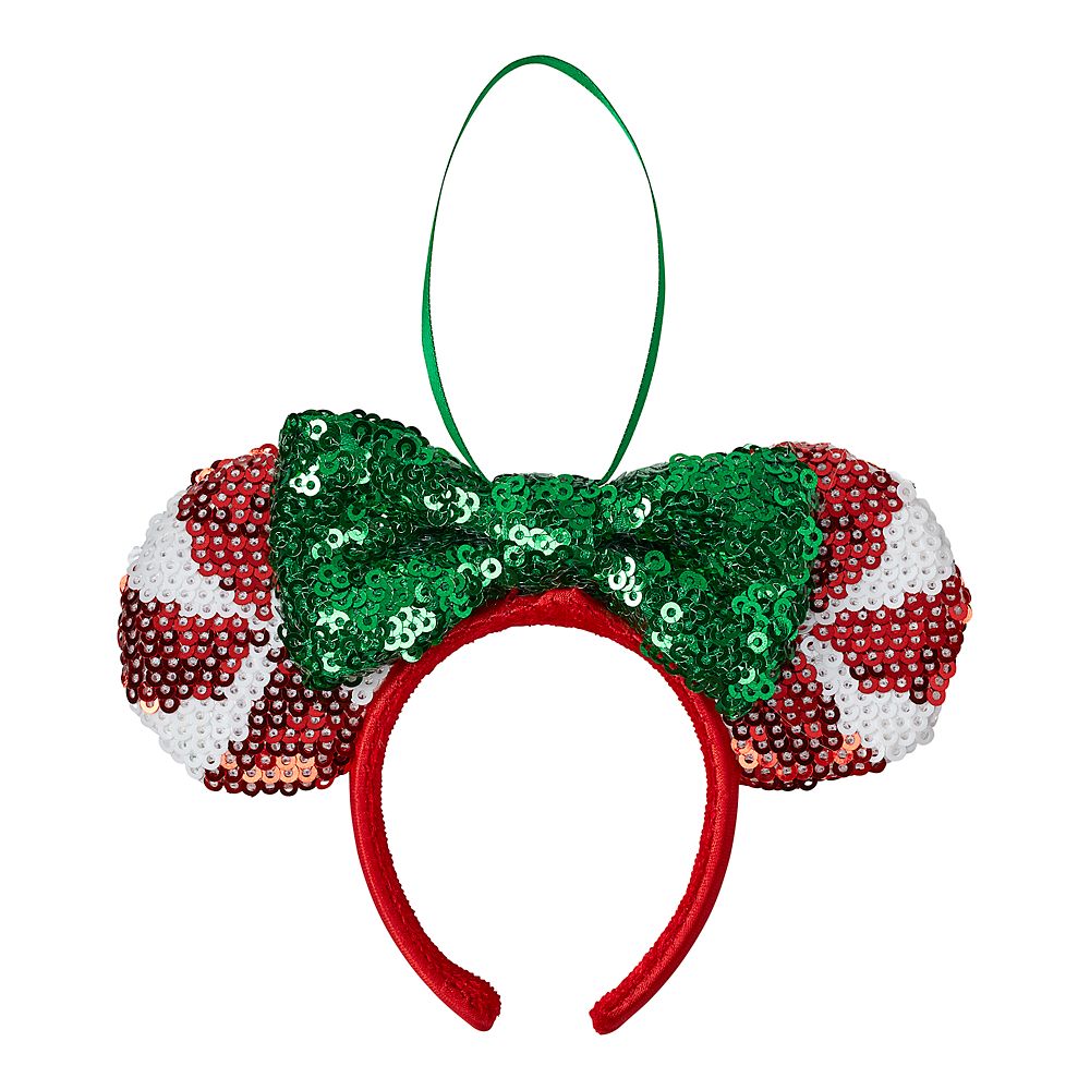 Minnie Mouse Ear Headband Ornament