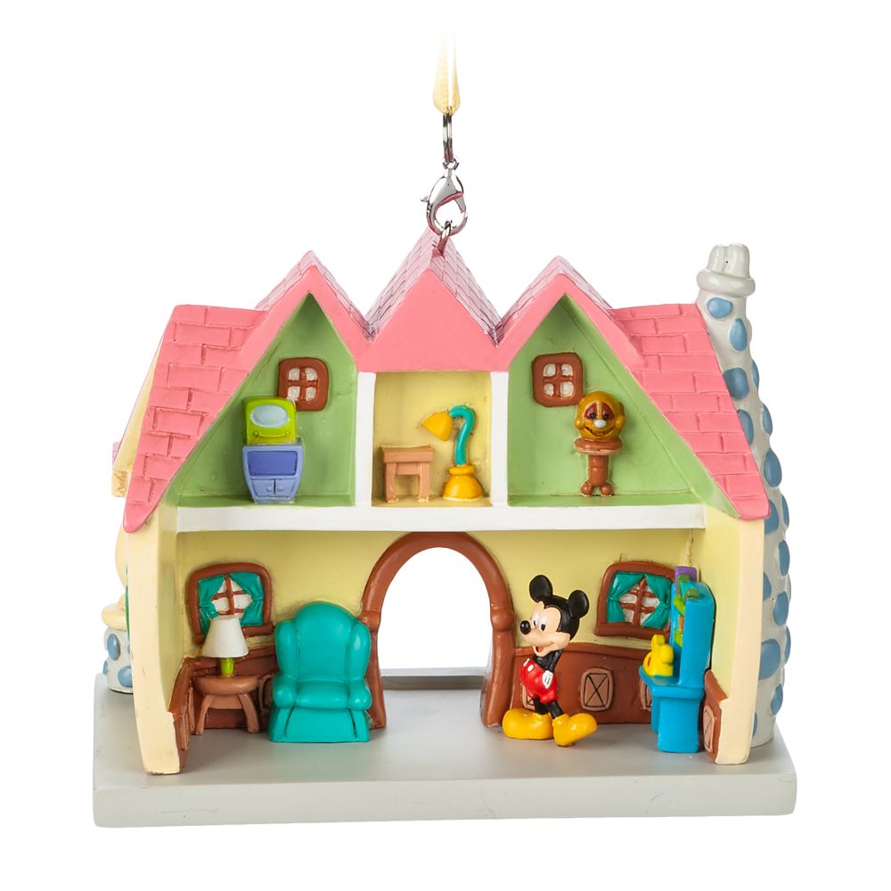 Mickey Mouse House Ornament – Mickey's Toon Town – Disneyland