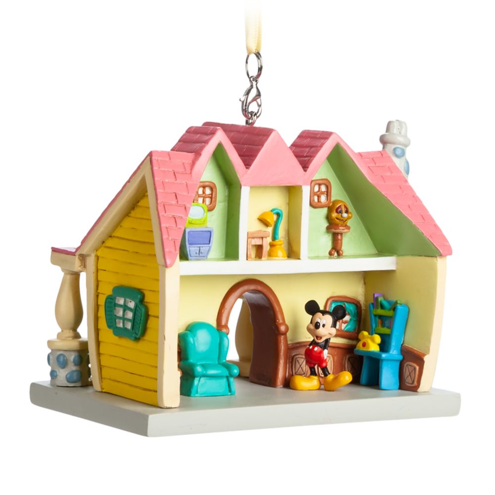 Mickey Mouse House Ornament – Mickey's Toon Town – Disneyland