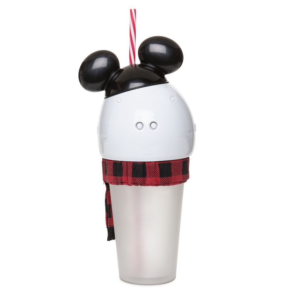 Mouseketeer Snowman Light-Up Tumbler with Straw