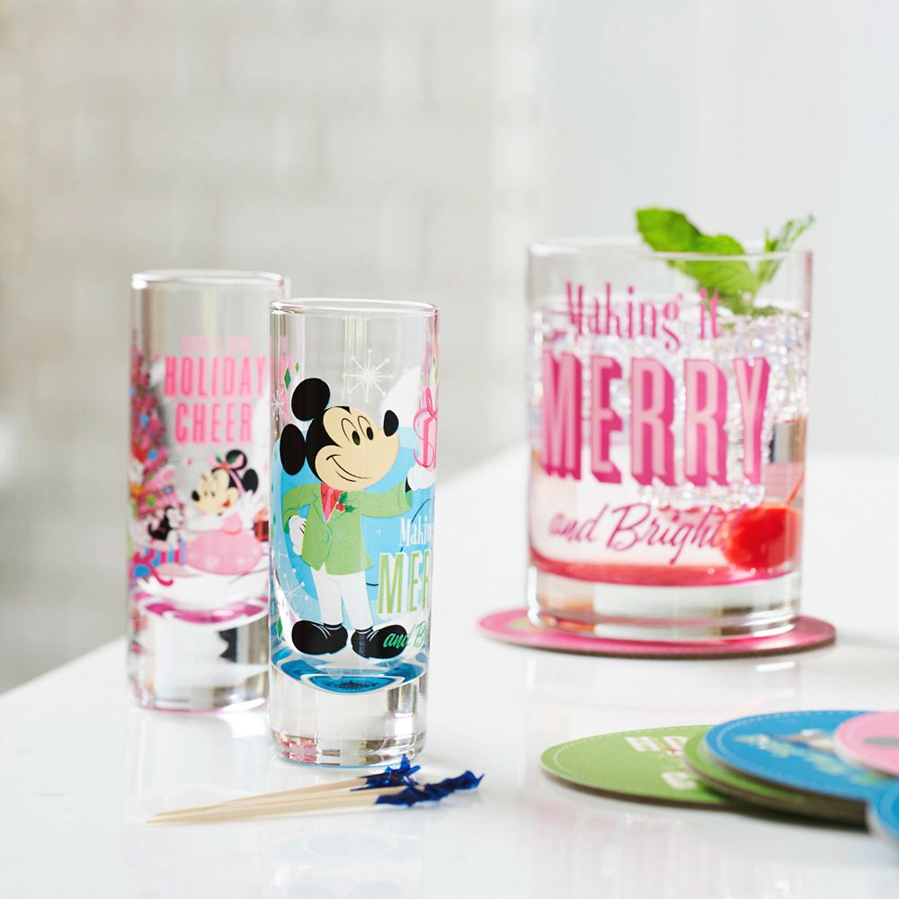 Mickey and Minnie Mouse Holiday Toothpick Holders