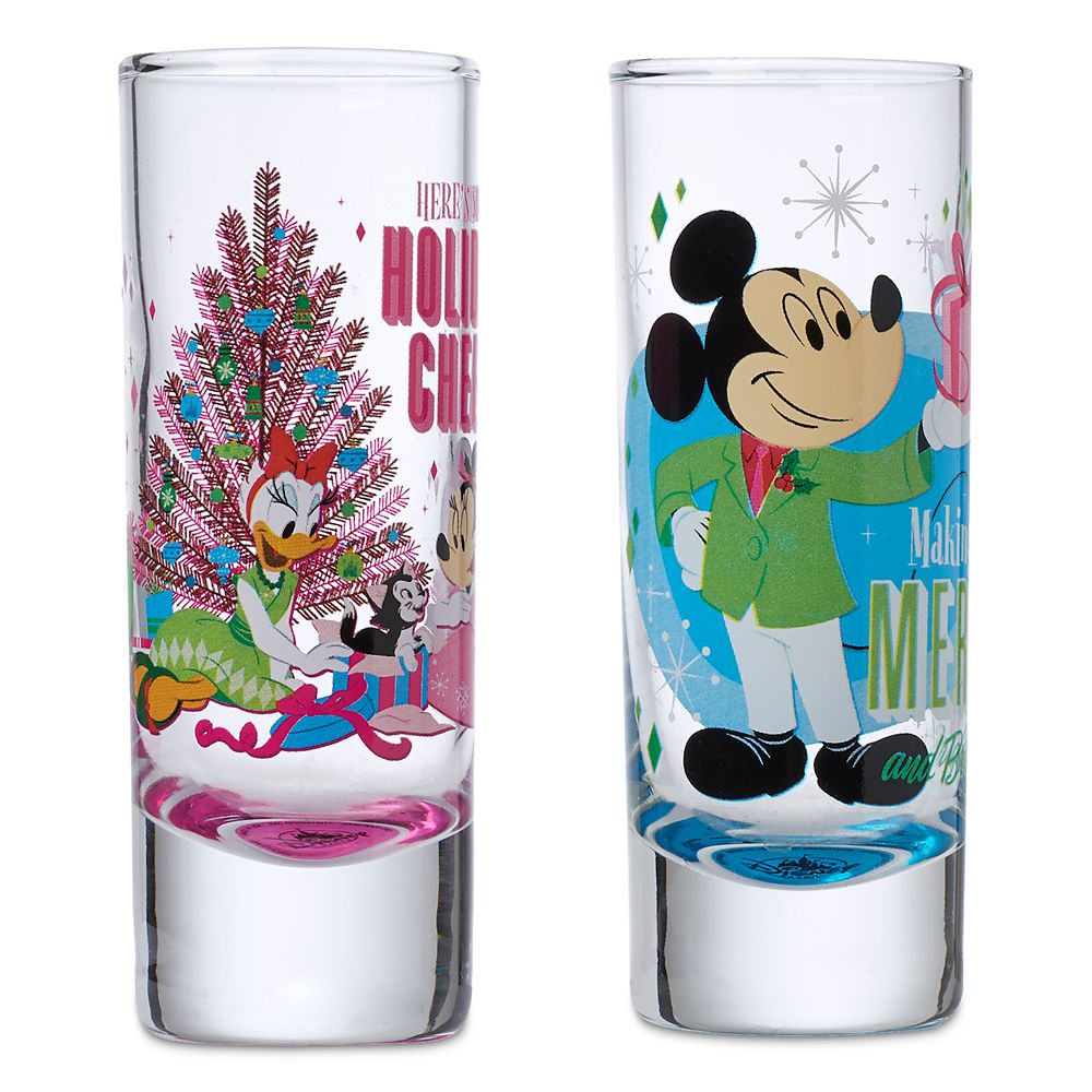 Mickey and Minnie Mouse Holiday Toothpick Holders