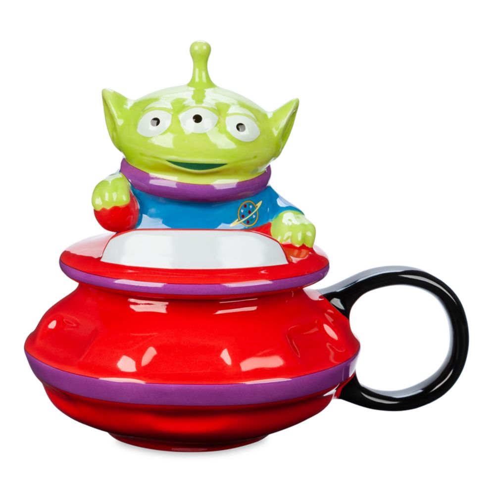 Toy Story Alien UFO Figural Mug with Lid