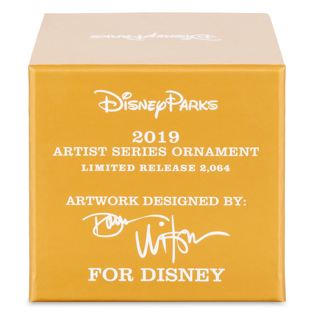 Sorcerer Mickey Mouse 2019 Artist Series Ornament by Darren Wilson – Limited Release