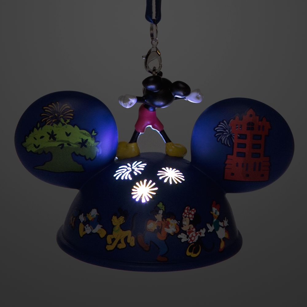 Mickey Mouse And Friends Light Up Ear Hat Ornament Walt Disney