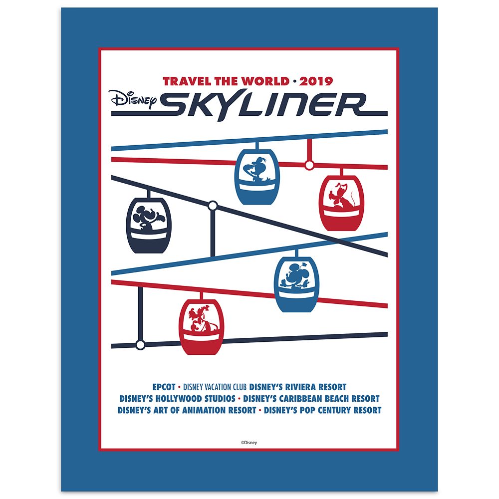 Disney Skyliner Deluxe Print