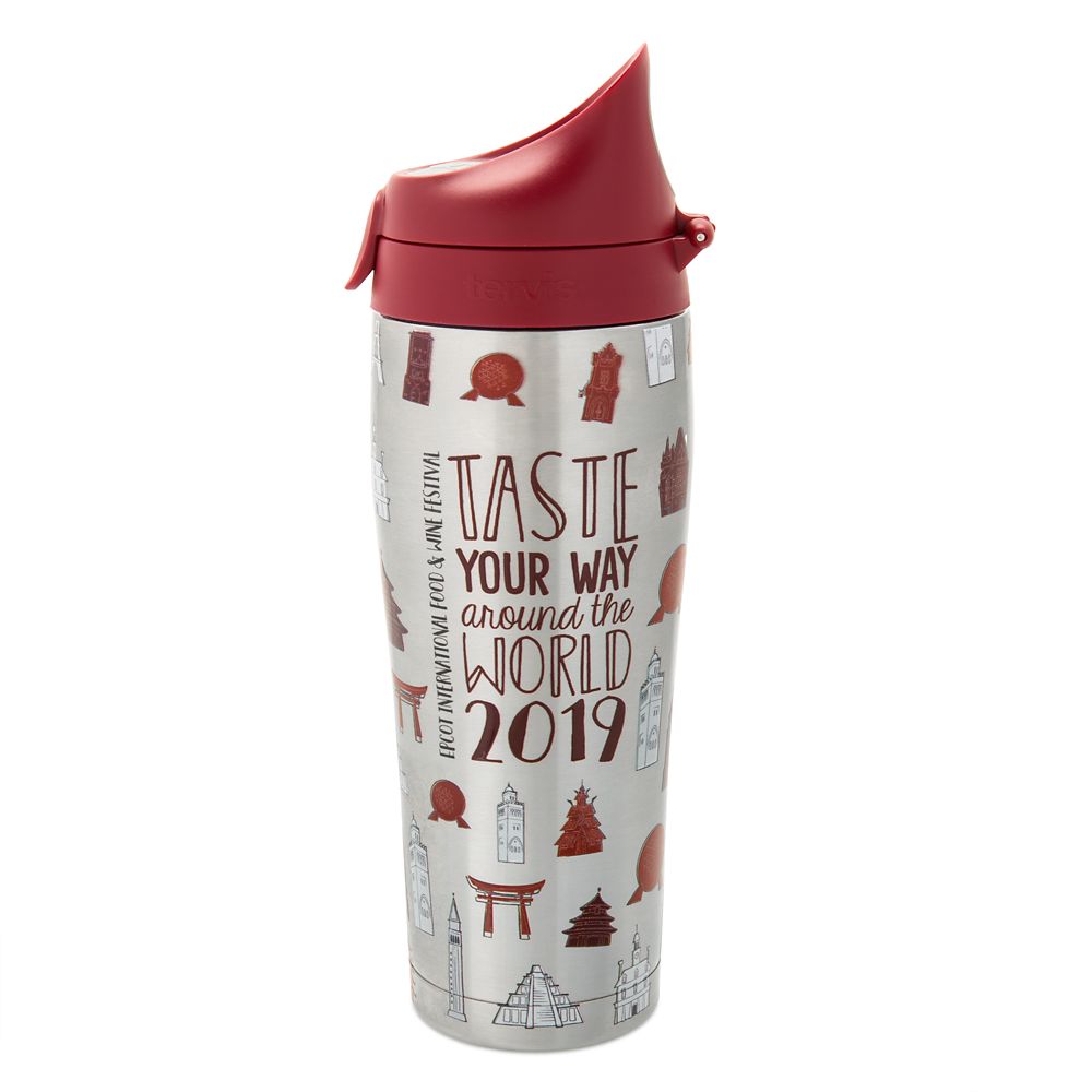 Epcot International Food and Wine Festival 2019 Water Bottle by Tervis