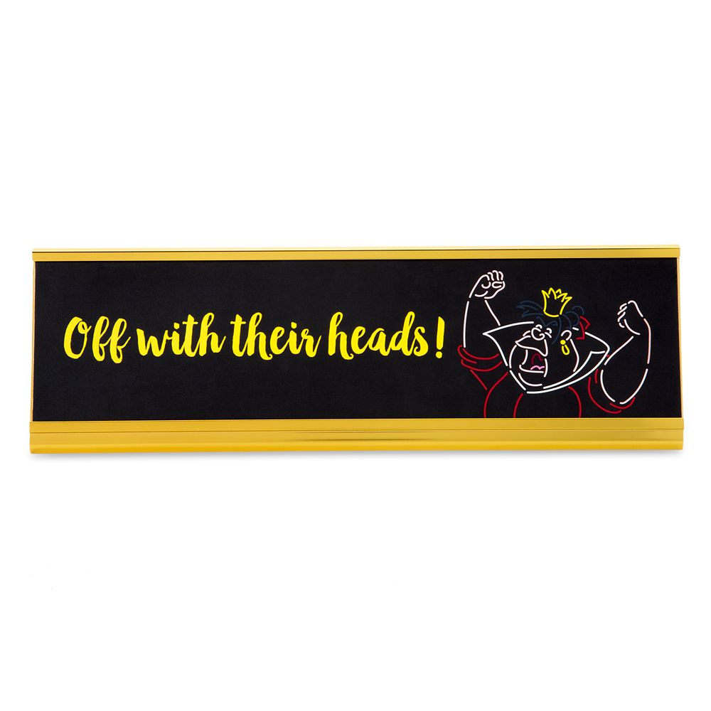 Queen of Hearts Desk Nameplate