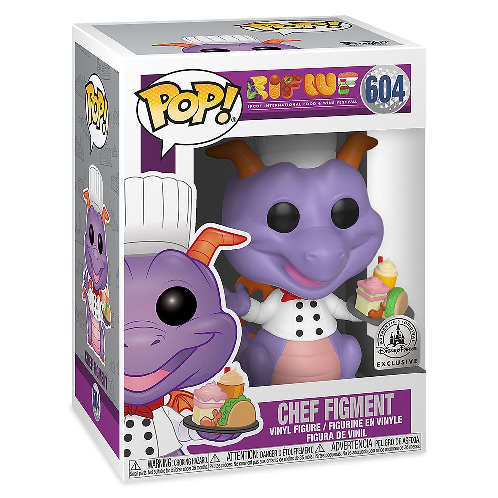 Chef Figment Pop! Vinyl Figure by Funko – Epcot International Food & Wine Festival