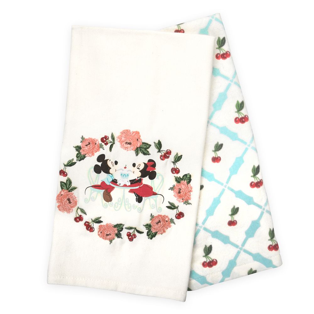 Mickey and Minnie Mouse Retro Kitchen Towel Set
