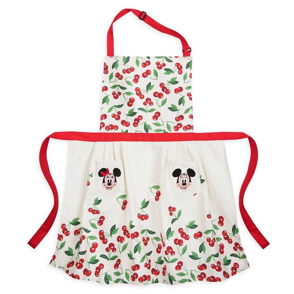 Mickey And Minnie Mouse Retro Apron For Adults Shopdisney