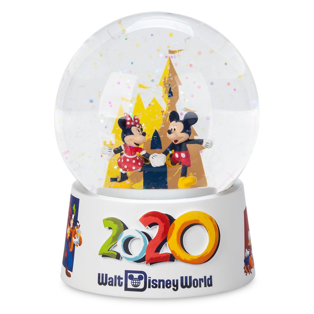 Mickey and Minnie Mouse Mini Snowglobe â€“ Walt Disney World 2020