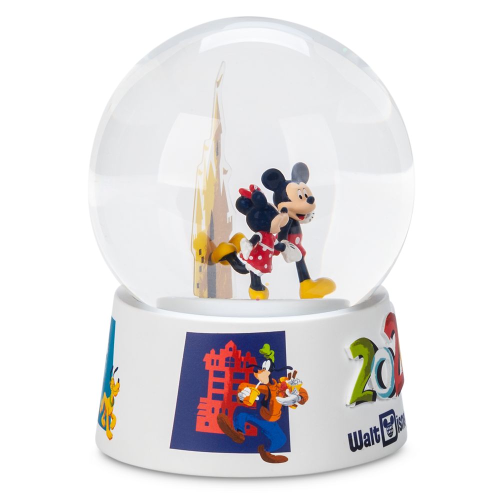 Mickey and Minnie Mouse Mini Snowglobe â€“ Walt Disney World 2020