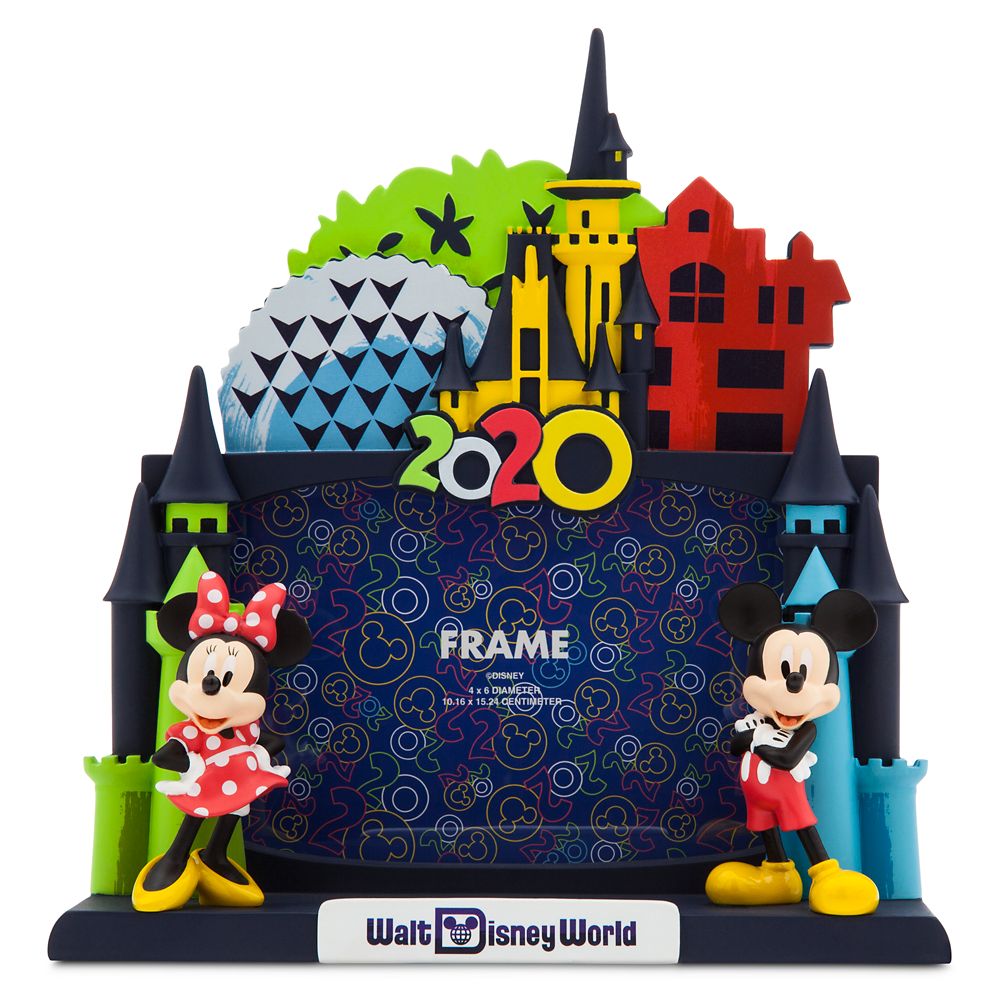 Mickey and Minnie Mouse Dimensional Photo Frame – Walt Disney World 2020