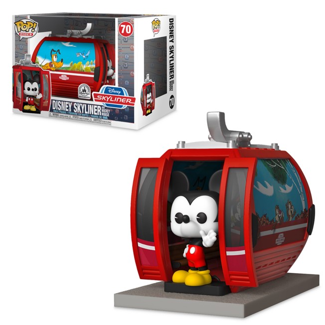 Disney Skyliner with Mickey Mouse Pop! Rides Vinyl Figure by Funko