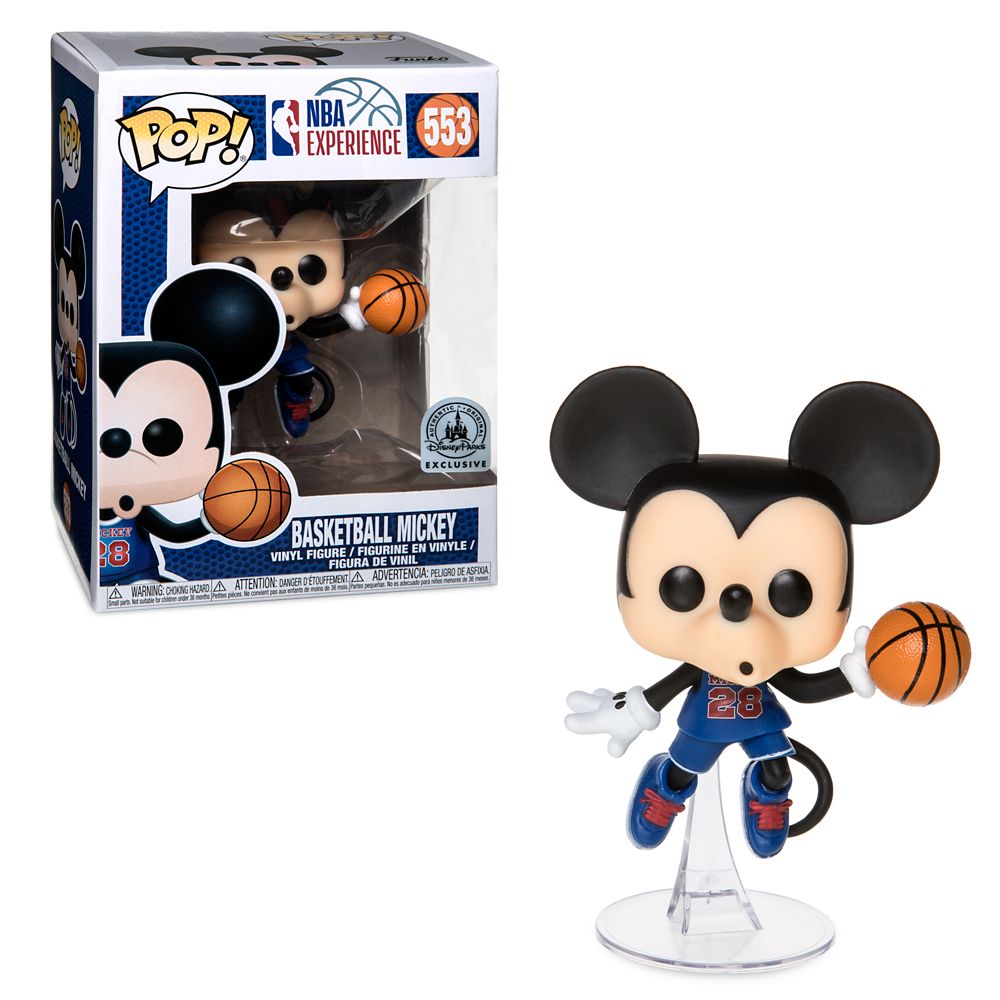 Basketball Mickey Mouse Pop! Vinyl Figure by Funko – NBA Experience