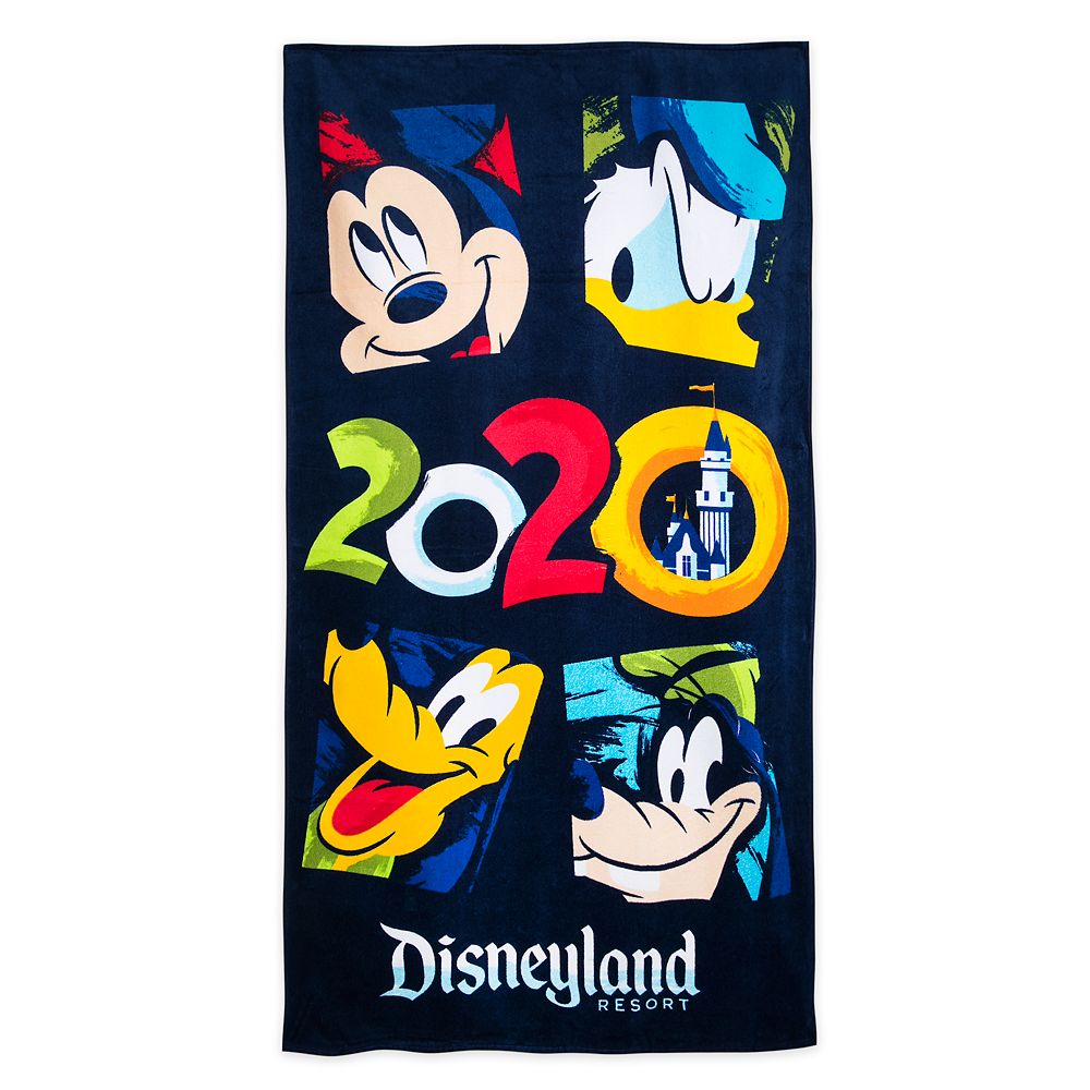 Mickey Mouse and Friends Beach Towel – Disneyland 2020