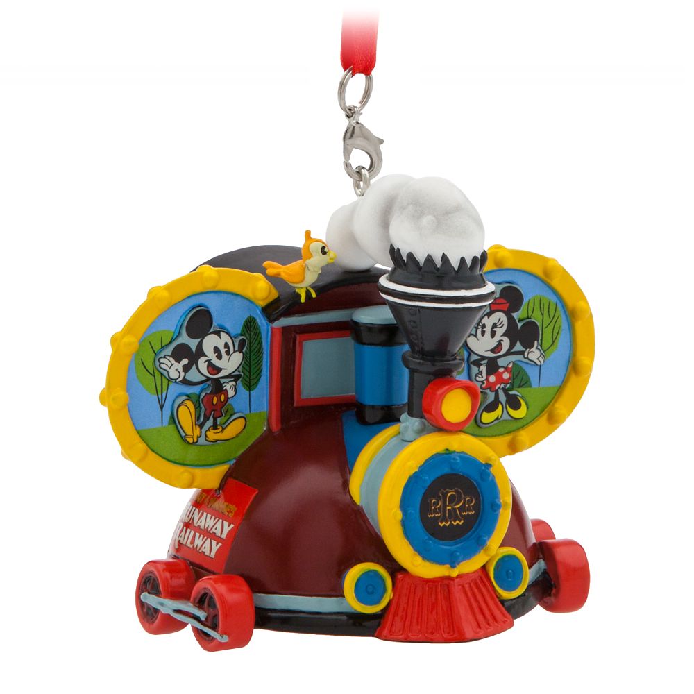 Mickey & Minnie's Runaway Railway Ear Hat Ornament