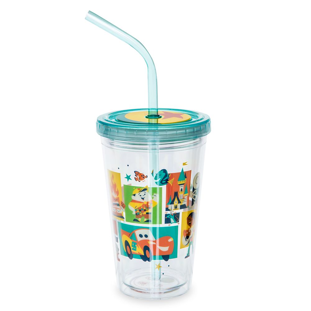 Pixar Tumbler with Straw – Small