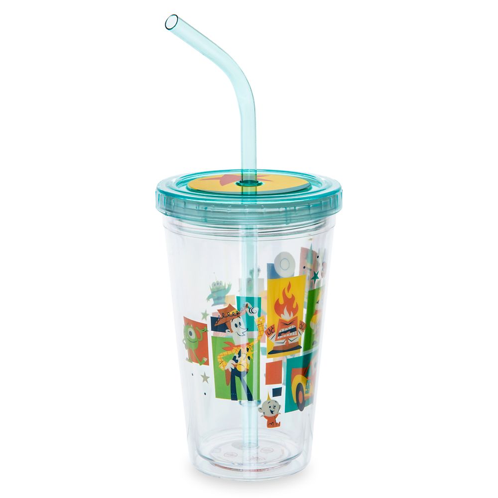 Pixar Tumbler with Straw – Small