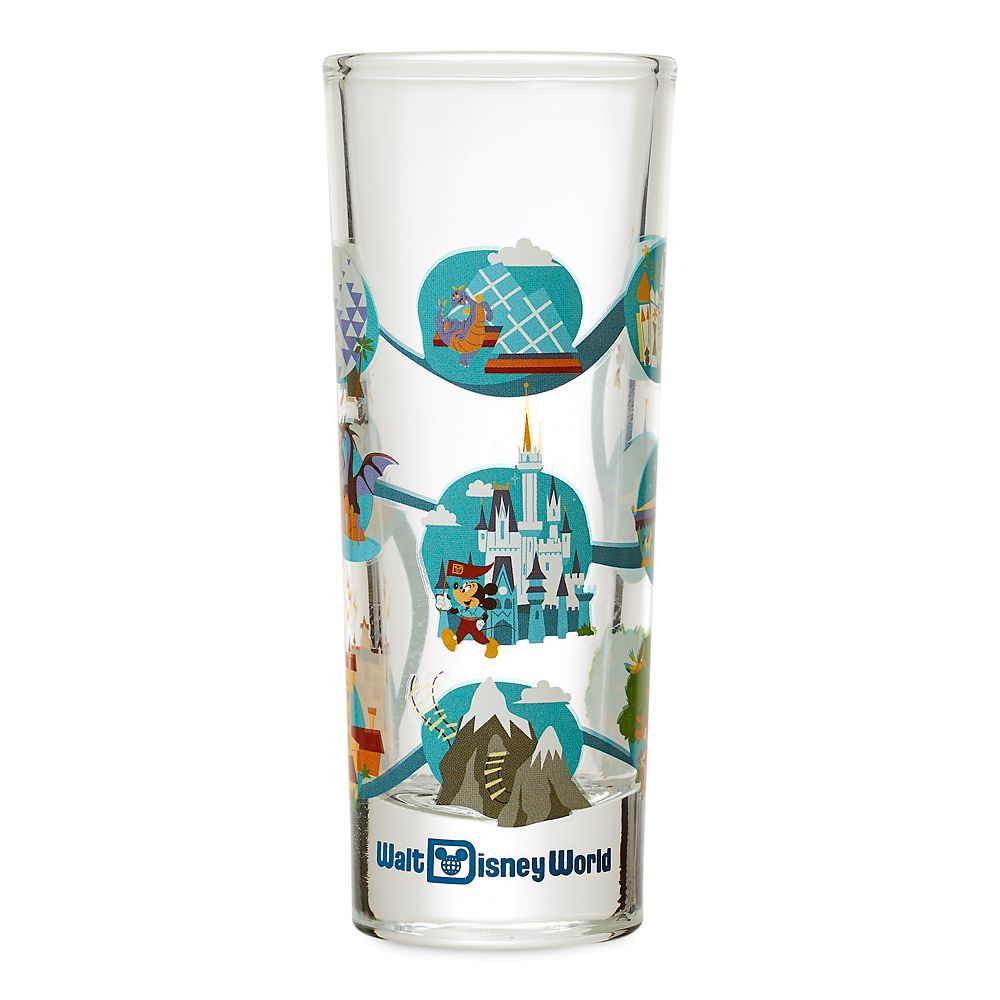 Mickey Mouse and Friends Mini Glass – Walt Disney World